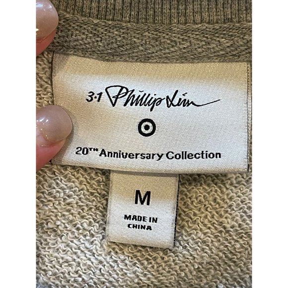 Worn one!! 3.1 Phillip Lim Target Gray Boom Graphic Sweatshirt - Picture 10 of 11